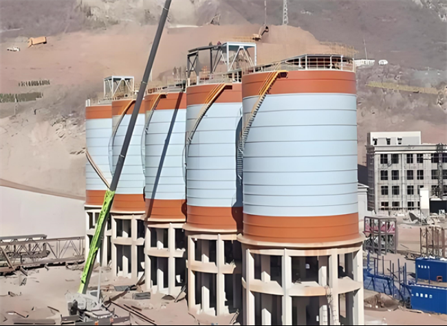 南川高架钢板仓